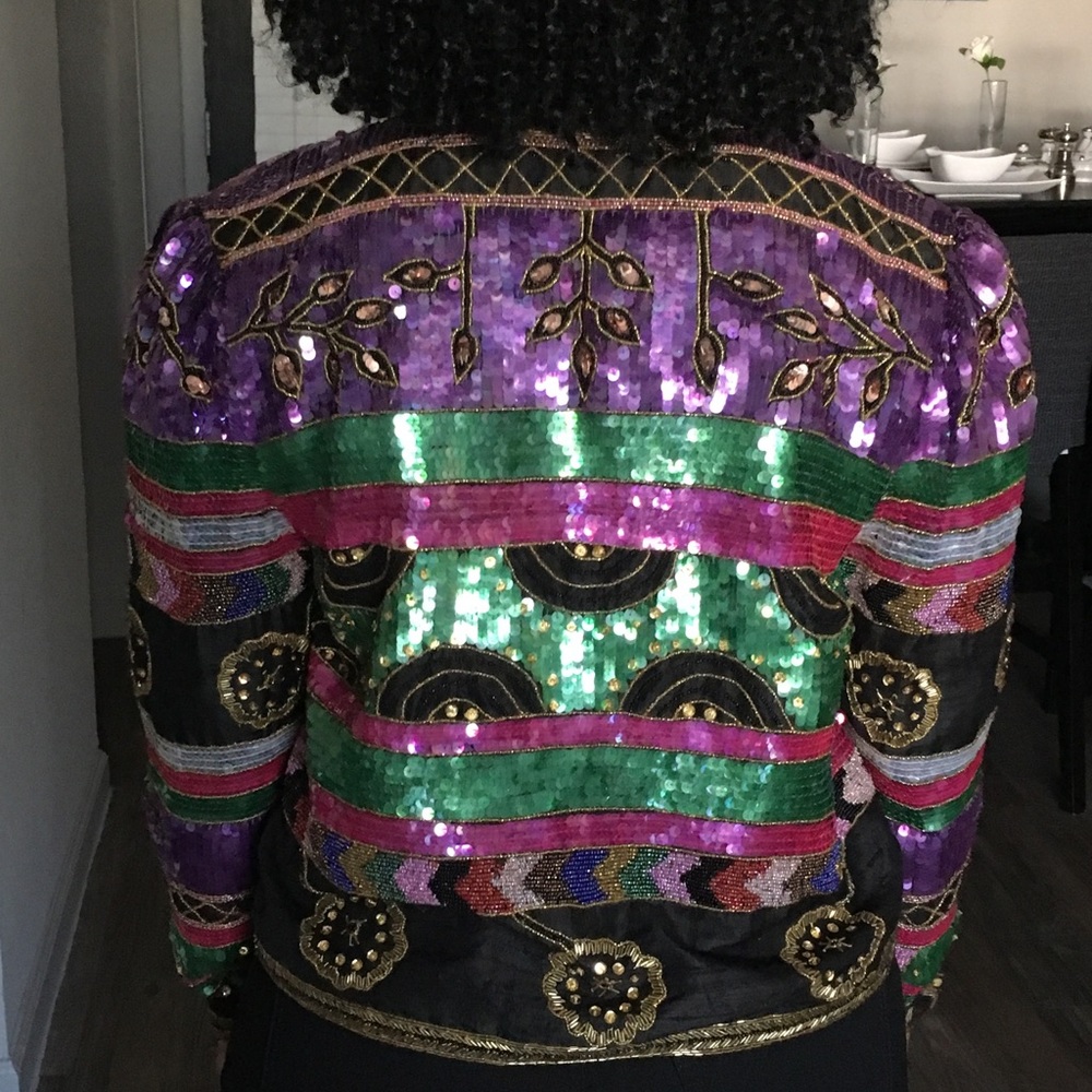 Sizzling Sequin blazer